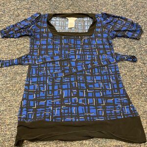 Speechless Navy and Black Tunic sz. M